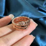 [Eternal Jewelry]SERPENTS DOUBLE ROW DIAMOND RING - 图片 3