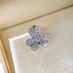 [Eternal Jewelry]CLOVER COMOS DIAMOND EARRINGS SILVER - 图片 4