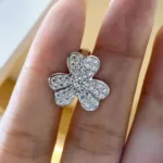 [Eternal Jewelry]CLOVER COMOS DIAMOND EARRINGS SILVER - 图片 3