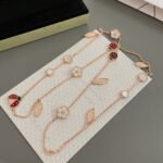 [Eternal Jewelry]LUCKY SPRING 15 MOTIFS ROSE GOLD NECKLACE - 图片 3