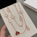 [Eternal Jewelry]LUCKY SPRING 15 MOTIFS ROSE GOLD NECKLACE - 图片 4