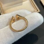 [Eternal Jewelry]DREAM MALACHITE DIAMOND OPEN RING - 图片 7