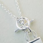[Eternal Jewelry]POP H PEDANT SILVER NECKLACE - 图片 9