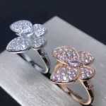 [Eternal Jewelry]BUTTERFLY PINK GOLD DIAMOND RING - 图片 2