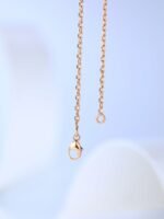 [Eternal Jewelry]H CAGE PINK GOLD NECKLACE - 图片 6