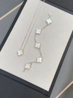 [Eternal Jewelry]CLOVER SILVER MOP 5 MOTIF BRACELET - 图片 5