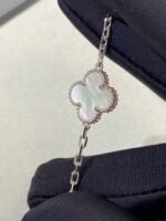[Eternal Jewelry]CLOVER SILVER MOP 5 MOTIF BRACELET - 图片 7