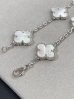 [Eternal Jewelry]CLOVER SILVER MOP 5 MOTIF BRACELET - 图片 8