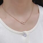 [Eternal Jewelry]FORCE 10 PINK GOLD DIAMOND NECKLACE - 图片 3