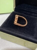 [Eternal Jewelry]CLOVER RIVERSIBLE PINK GOLD RING - 图片 7