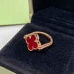 [Eternal Jewelry]CLOVER RIVERSIBLE ROSE GOLD RING - 图片 2