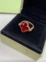 [Eternal Jewelry]CLOVER RIVERSIBLE ROSE GOLD RING - 图片 9
