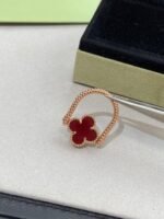 [Eternal Jewelry]CLOVER RIVERSIBLE ROSE GOLD RING - 图片 10