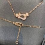 [Eternal Jewelry]FORCE 10 DIAMOND PINK GOLD NECKLACE MINI MODEL - 图片 4