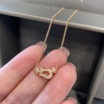 [Eternal Jewelry]FORCE 10 DIAMOND PINK GOLD NECKLACE MINI MODEL - 图片 5