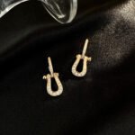 [Eternal Jewelry]FORCE 10 FULL DIAMOND DROP EARRINGS MEDIUM MODEL - 图片 2