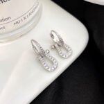 [Eternal Jewelry]FORCE 10 FULL DIAMOND DROP EARRINGS MEDIUM MODEL - 图片 8