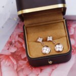 [Eternal Jewelry]STAR AND SUN PINK GOLD MOP DROP EARRINGS - 图片 8