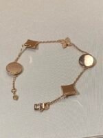 [Eternal Jewelry]STAR AND SUN 5 MOTIF MOP PINK GOLD BRACELET - 图片 6