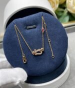[Eternal Jewelry]FORCE 10 DIAMOND PINK GOLD NECKLACE - 图片 3