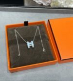 [Eternal Jewelry]POP H SKY BLUE NECKLACE - 图片 7