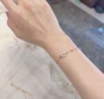 [Eternal Jewelry]FORCE 10 DIAMOND CHAIN LINK PINK GOLD BRACELET - 图片 2