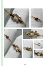 [Eternal Jewelry]FORCE 10 DIAMOND CHAIN LINK PINK GOLD BRACELET - 图片 8