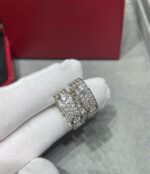 [Eternal Jewelry]LOVE 5.5MM DIAMOND PAVED EARRINGS - 图片 5