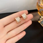[Eternal Jewelry]ZERO 1 DIAMOND PAVED EARRINGS - 图片 3