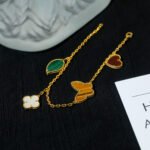 [Eternal Jewelry]LUCKY SPRING 5 MOTIF GOLD BRACELET - 图片 3