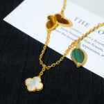 [Eternal Jewelry]LUCKY SPRING 5 MOTIF GOLD BRACELET - 图片 5
