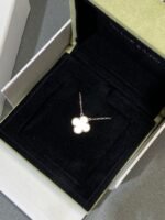[Eternal Jewelry]CLOVER MEDIUM SILVER WHITE MOP NECKLACE - 图片 5