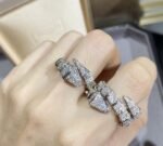 [Eternal Jewelry]SERPENTI LARGE RING SILVER DIAMOND PAVED - 图片 3