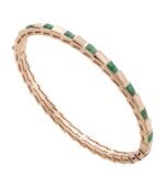 [Eternal Jewelry]SERPENTI BRACELET PINK GOLD MALACHITE - 图片 2