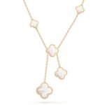 [Eternal Jewelry]CLOVER MOTHER OF PEARL NECKLACE 6 MOTIF - 图片 2