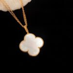 [Eternal Jewelry]CLOVER 25MM MOP LARGE PENDANT NECKLACE - 图片 9