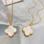 [Eternal Jewelry]CLOVER 25MM MOP LARGE PENDANT NECKLACE - 图片 2