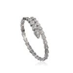 [Eternal Jewelry]SERPENTI BRACELET 6MM SILVER DIAMOND - 图片 2