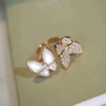 [Eternal Jewelry]TWIN BUTTERFLY DIAMOND MOP RING - 图片 3