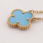 [Eternal Jewelry]CLOVER 15MM VINTAGE TURQUOISE NECKLACE - 图片 2