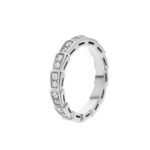 [Eternal Jewelry]SERPENTI RING SILVER DIAMOND PAVED 3MM - 图片 2