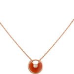 [Eternal Jewelry]AMULETTE GOLD CARNELIAN ONYX NECKLACE - 图片 4