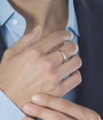 [Eternal Jewelry]ALLIANCE LIENS VIDENCE DIAMOND 4MM RING - 图片 4