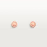 [Eternal Jewelry]LOVE EARRINGS PINK GOLD 10MM - 图片 2