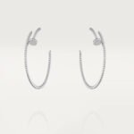 [Eternal Jewelry]JUSTE EARRINGS FULL DIAMONDS 1.8MM - 图片 2