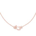[Eternal Jewelry]FORCE 10 PINK GOLD DIAMOND NECKLACE