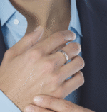 [Eternal Jewelry]ALLIANCE LIENS VIDENCE 4MM RING - 图片 7