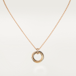 [Eternal Jewelry]TRINITY NECKLACE GOLD  DIAMONDS - 图片 2