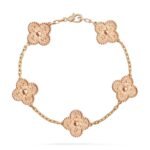 [Eternal Jewelry]CLOVER 5 MOTIFS BRONZING BRACELET - 图片 2