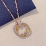 [Eternal Jewelry]TRINITY NECKLACE GOLD  DIAMONDS - 图片 5